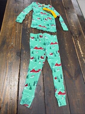 Kids Snuggle Fit Pajama Set - Winter Wonderland - Size 2